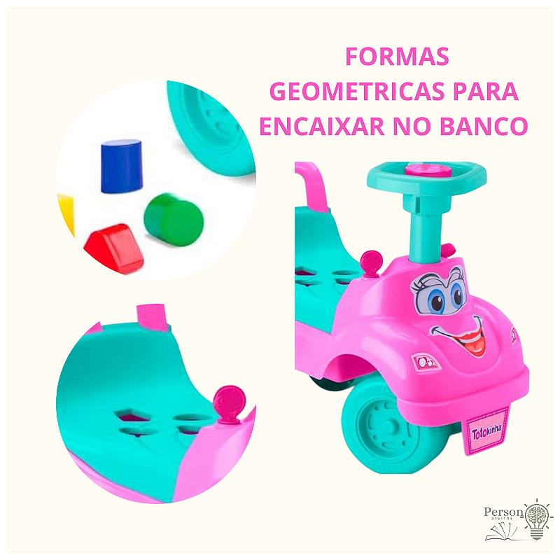 TOTOKINHA CLASSICA ROSA CAIXA INDIVIDUAL