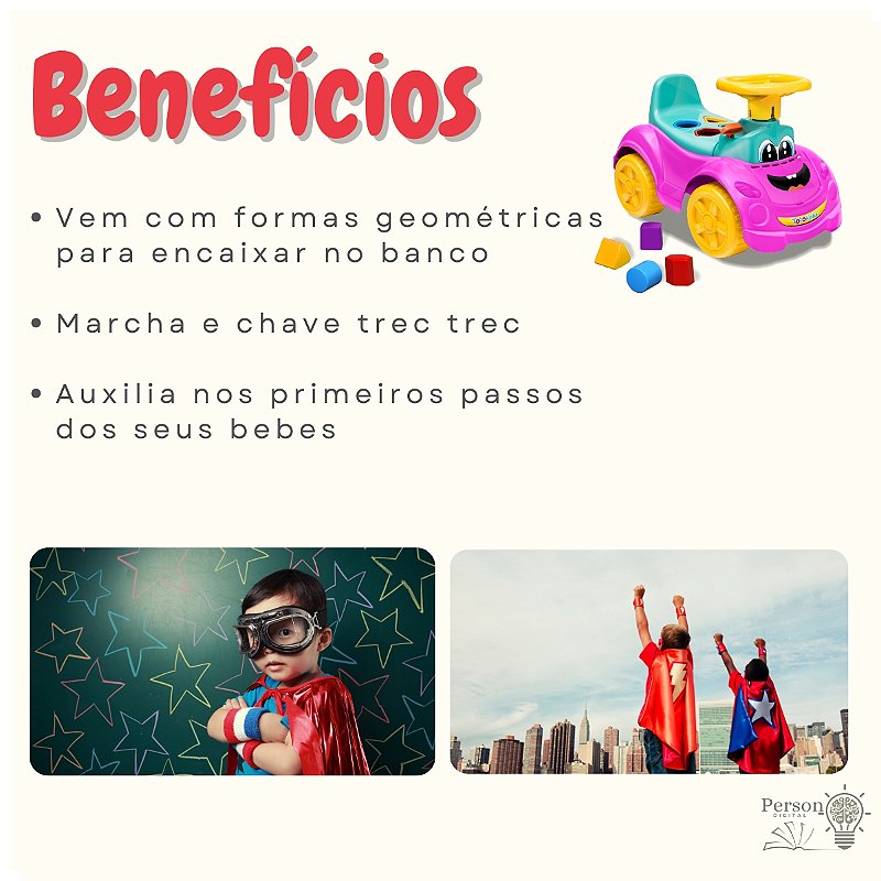 Totokinha Sport Quadriciclo Carrinho Passeio Infantil Menina