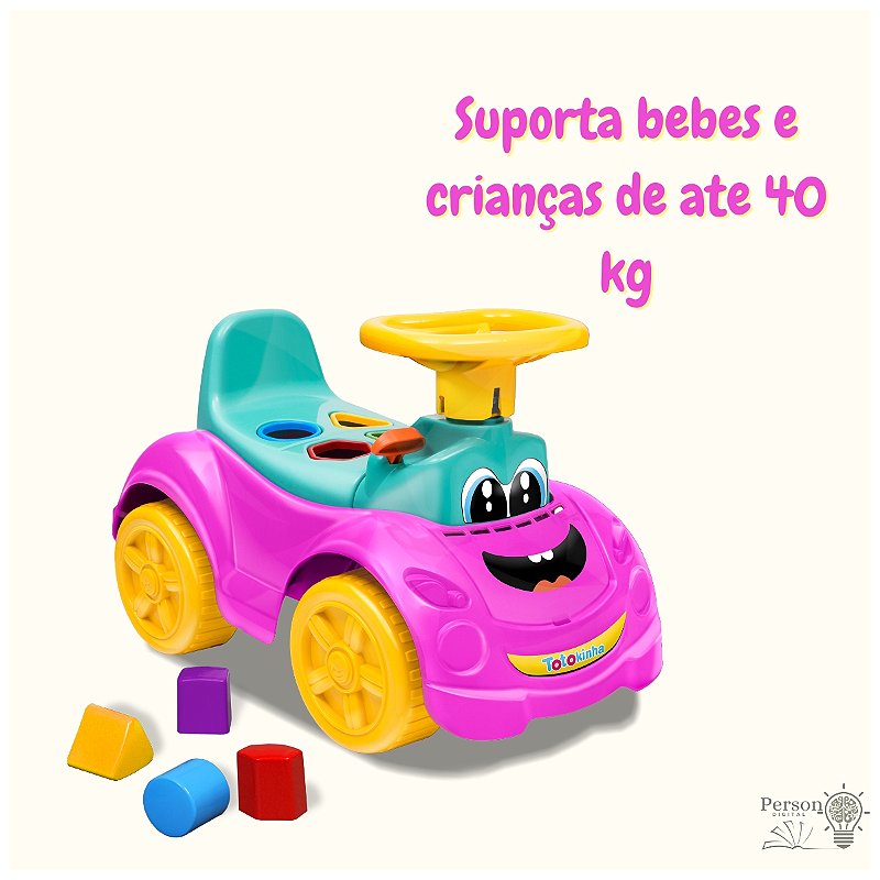 Totokinha Sport Quadriciclo Carrinho Passeio Infantil Menina