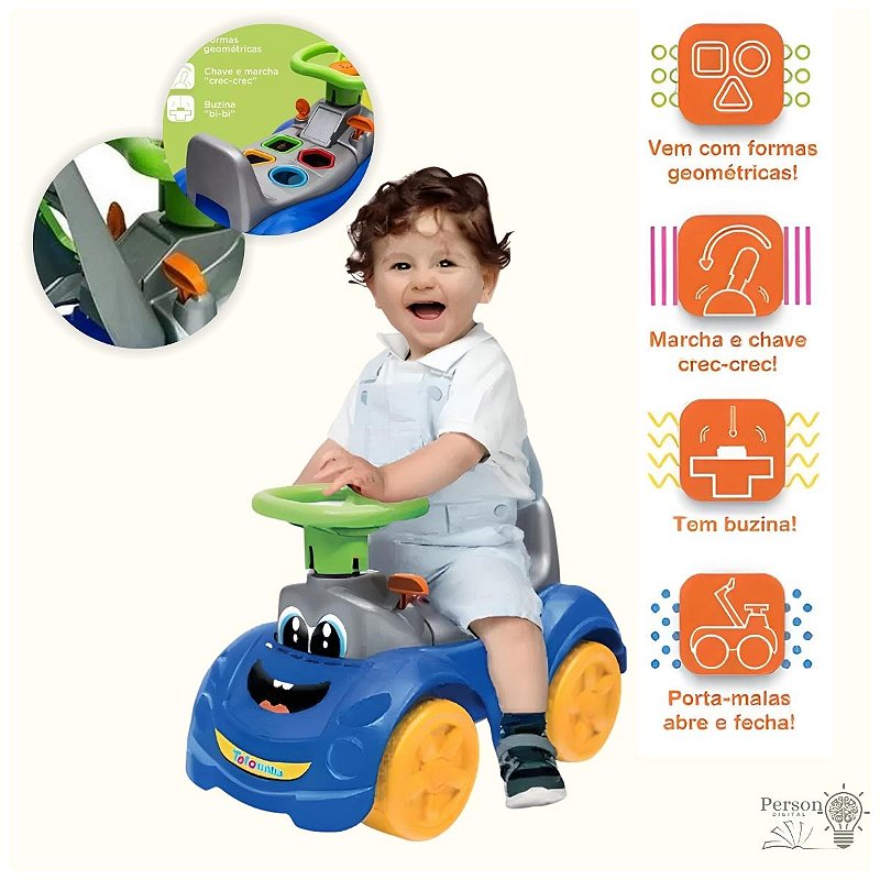 Totokinha Sport Quadriciclo Carrinho Passeio Infantil Menino