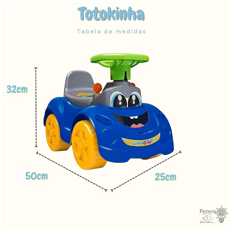 Totokinha Sport Quadriciclo Carrinho Passeio Infantil Menino