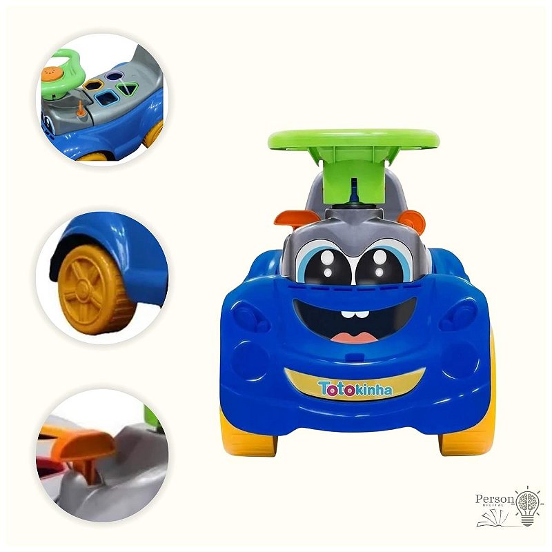 Totokinha Sport Quadriciclo Carrinho Passeio Infantil Menino