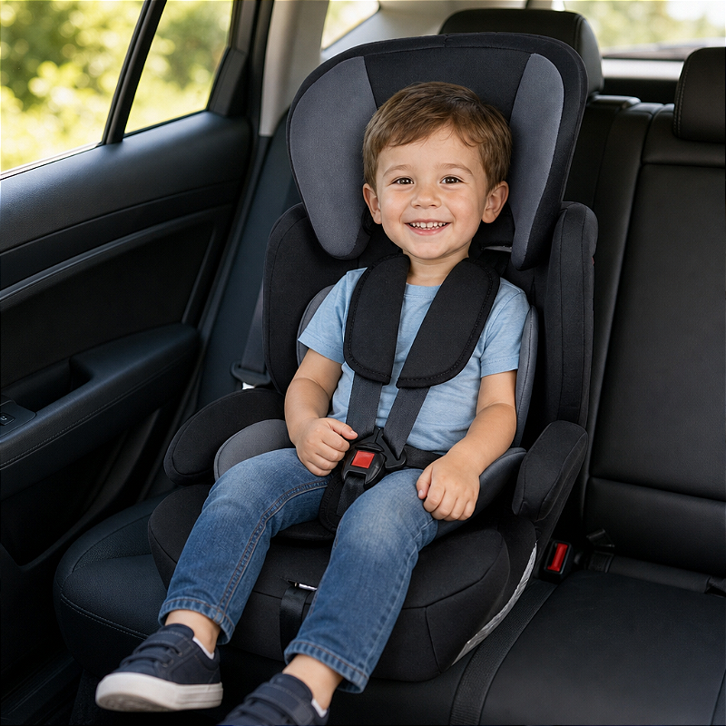 Cadeirinha Infantil Bebe Carro 09 a 36kg PtoGraf Segurança