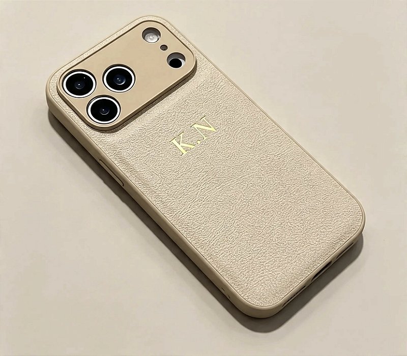 Capa iPhone 17 Pro Max Couro Marrom JB Signature