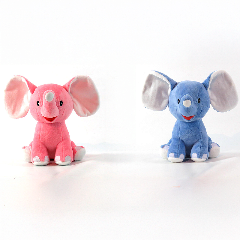 Pelúcia Infantil Elefante Feliz Love