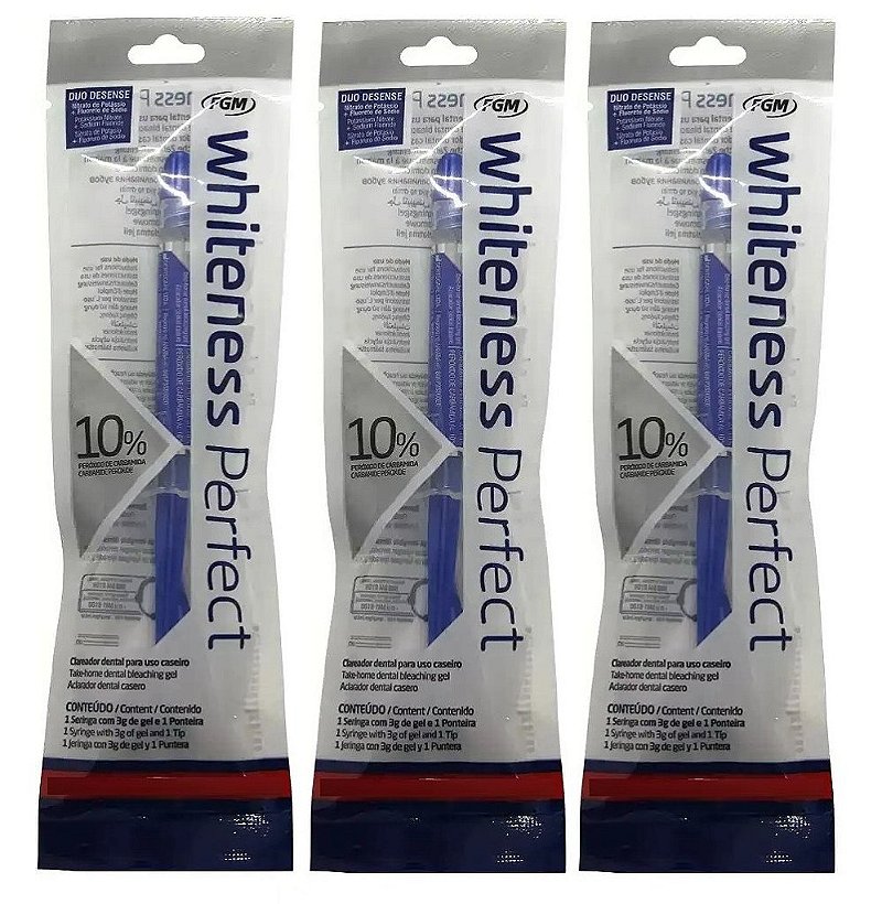 3 Clareador Whiteness Perfect 10% - FGM
