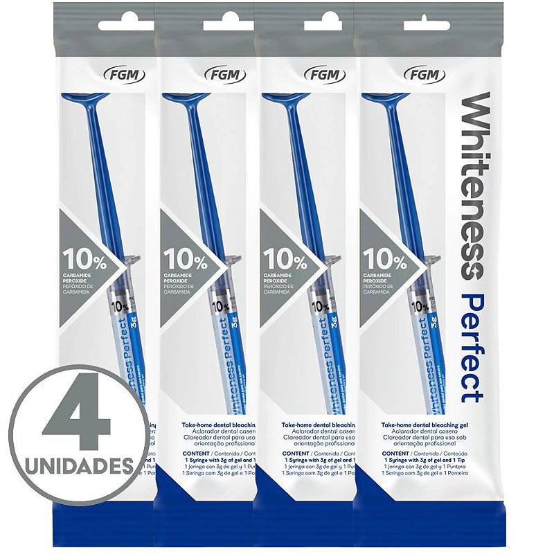 4 Clareador Whiteness Perfect 10% - FGM