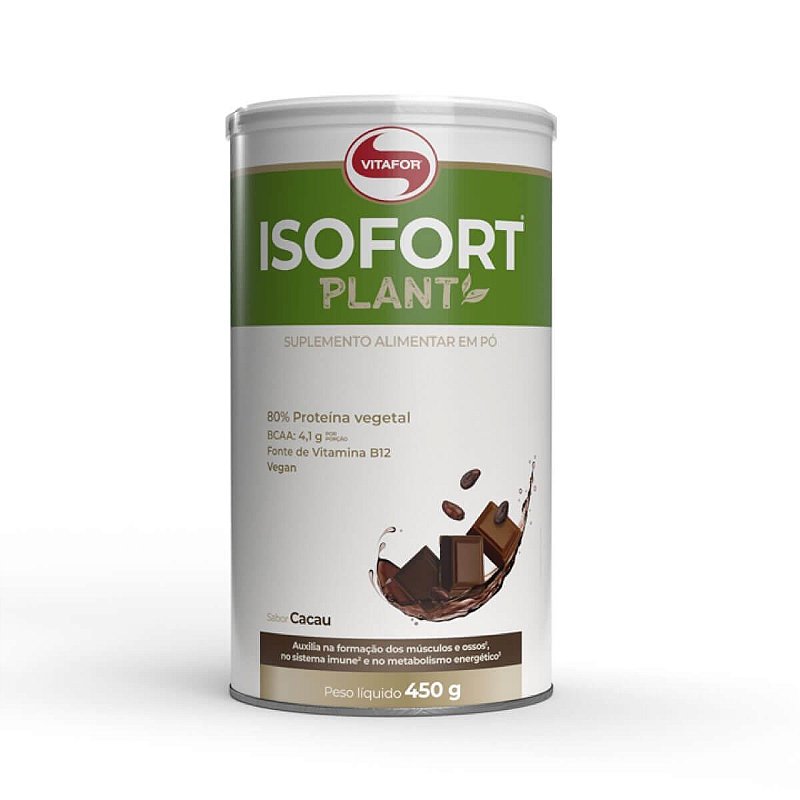 ISOFORT PLANT 450G CACAU