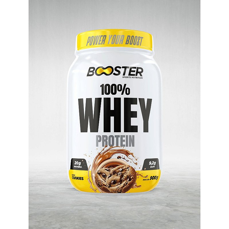BOOSTER - 100% WHEY - 900g - COOKIES