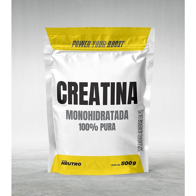 BOOSTER - CREATINA 500G - POUCH
