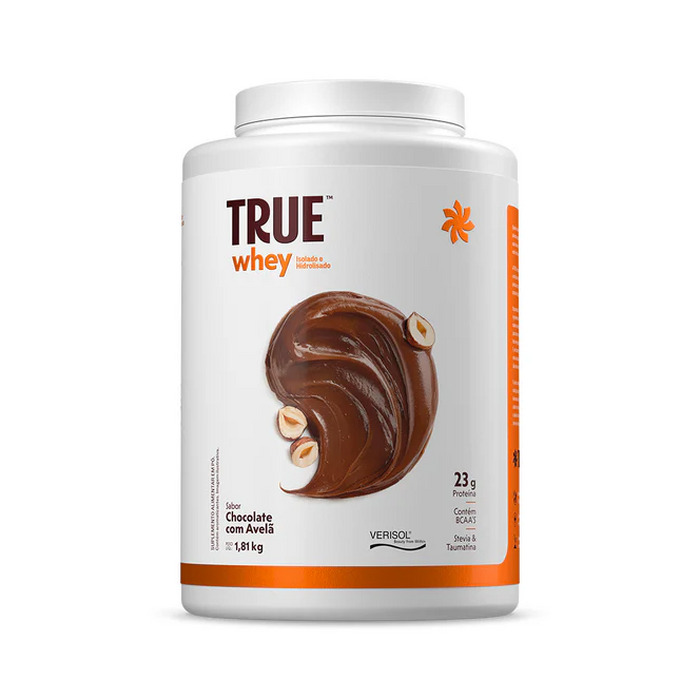 PROTEINA TRUE WHEY CHOCOLATE COM AVELA 1810G