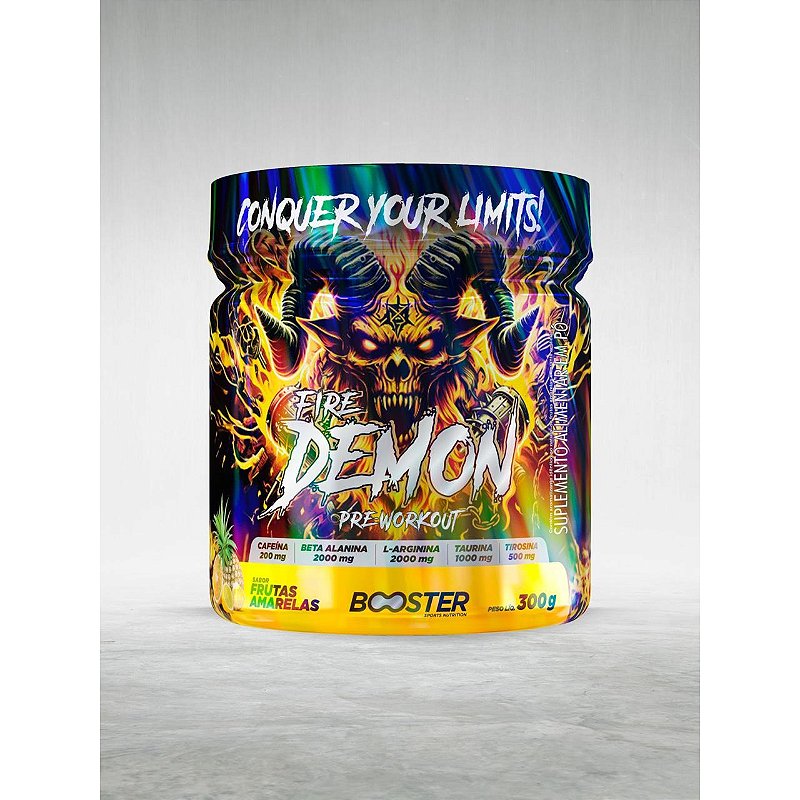 BOOSTER - FIRE DEMON 300g - FRUTAS AMARELAS