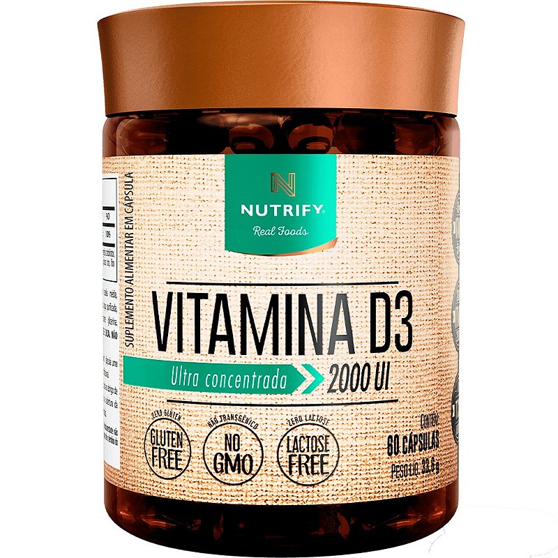 NT VITAMINA D3 60 CAPSULAS
