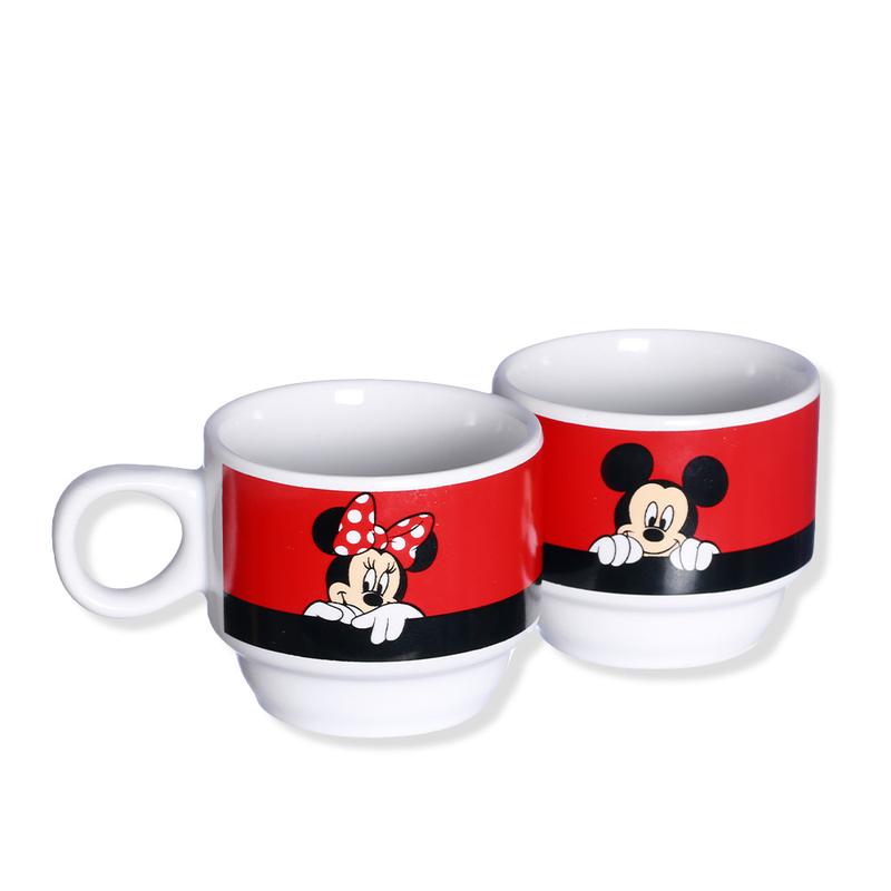 KIT XICARAS C/2PÇS MICKEY E MINNIE