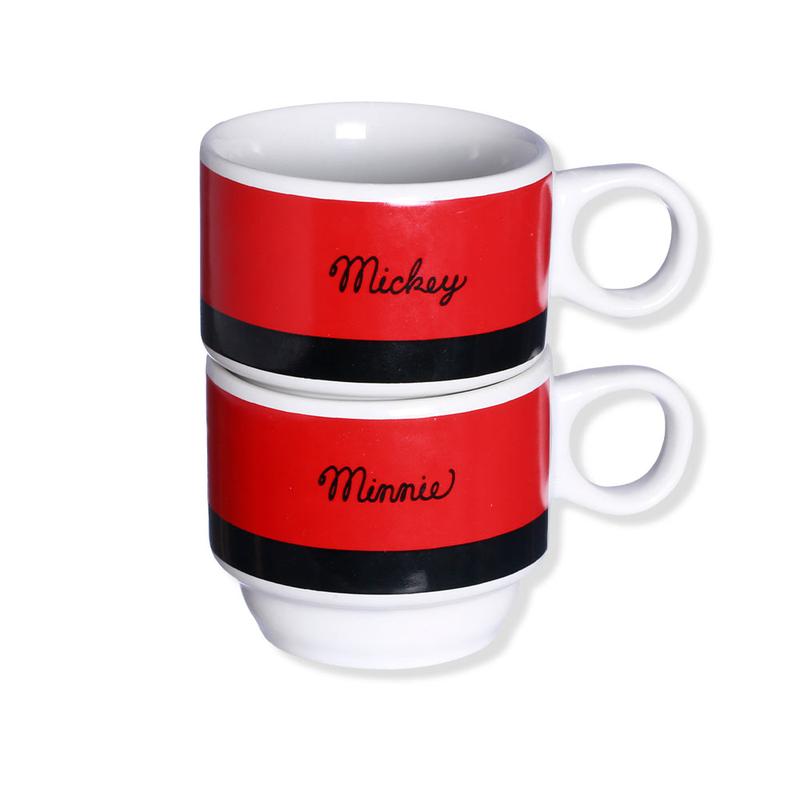 KIT XICARAS C/2PÇS MICKEY E MINNIE