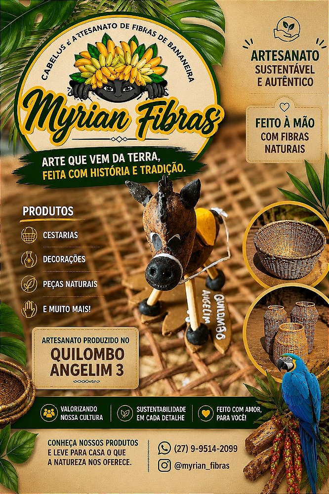 Jumentinho Artesanato em Castanha de Caju
