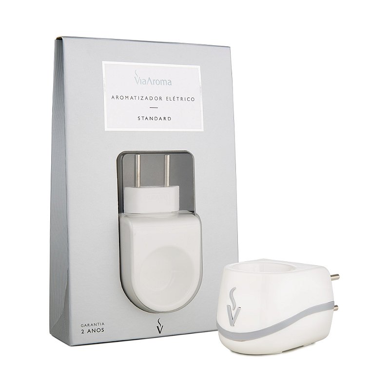 Difusor Aromarizador Elétrico Via Aroma Standart Branco