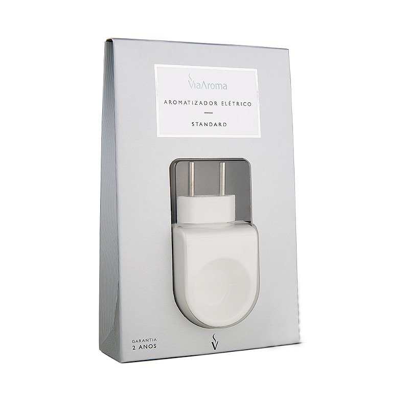Difusor Aromarizador Elétrico Via Aroma Standart Branco