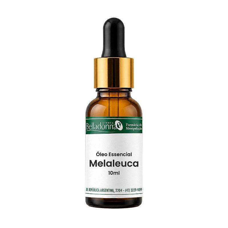 Óleo Essencial de Melaleuca (Tea Tree) - 10ml