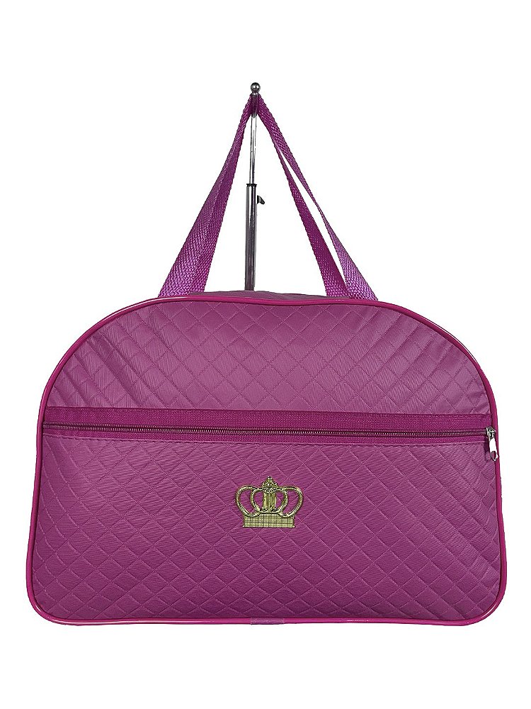 Kit Mala Bolsa Maternidade 2 Peças Zíper - Pink