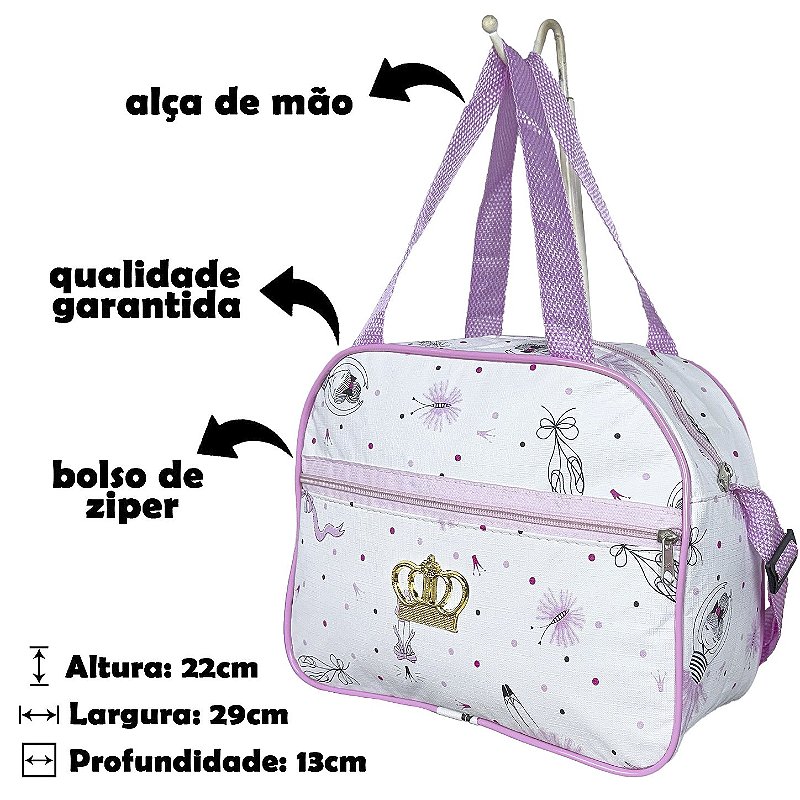 Kit Maternidade 2 Peças Zíper - Bailarina
