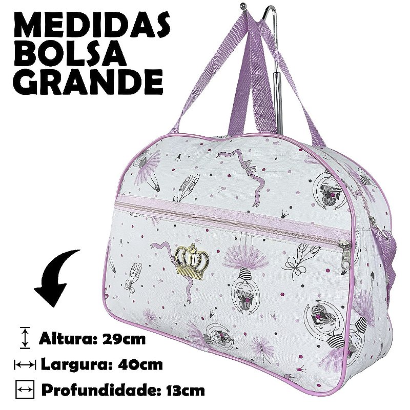 Kit Maternidade 2 Peças Zíper - Bailarina