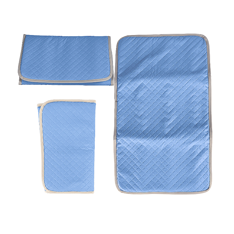 Trocador Portatil Para Bebê Acolchoado impermeável Dobravél - Azul BB