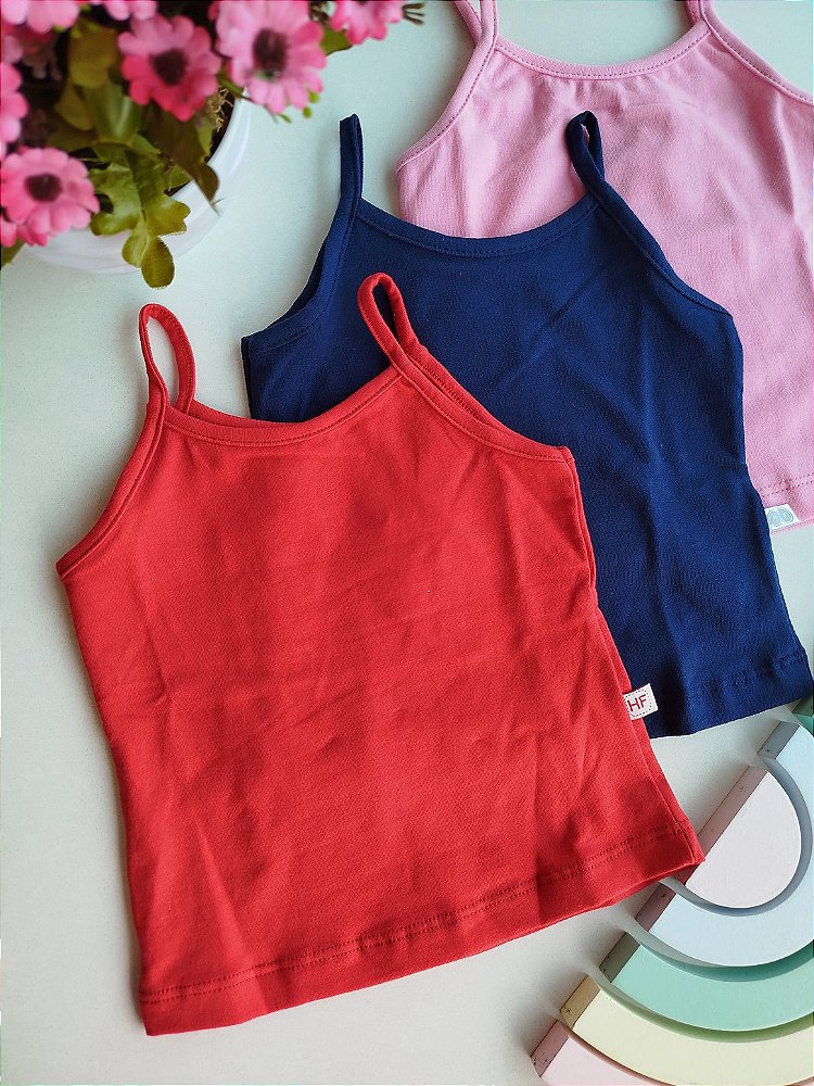 BLUSA HAVE FUN ALCA BASICA VERMELHO 28272