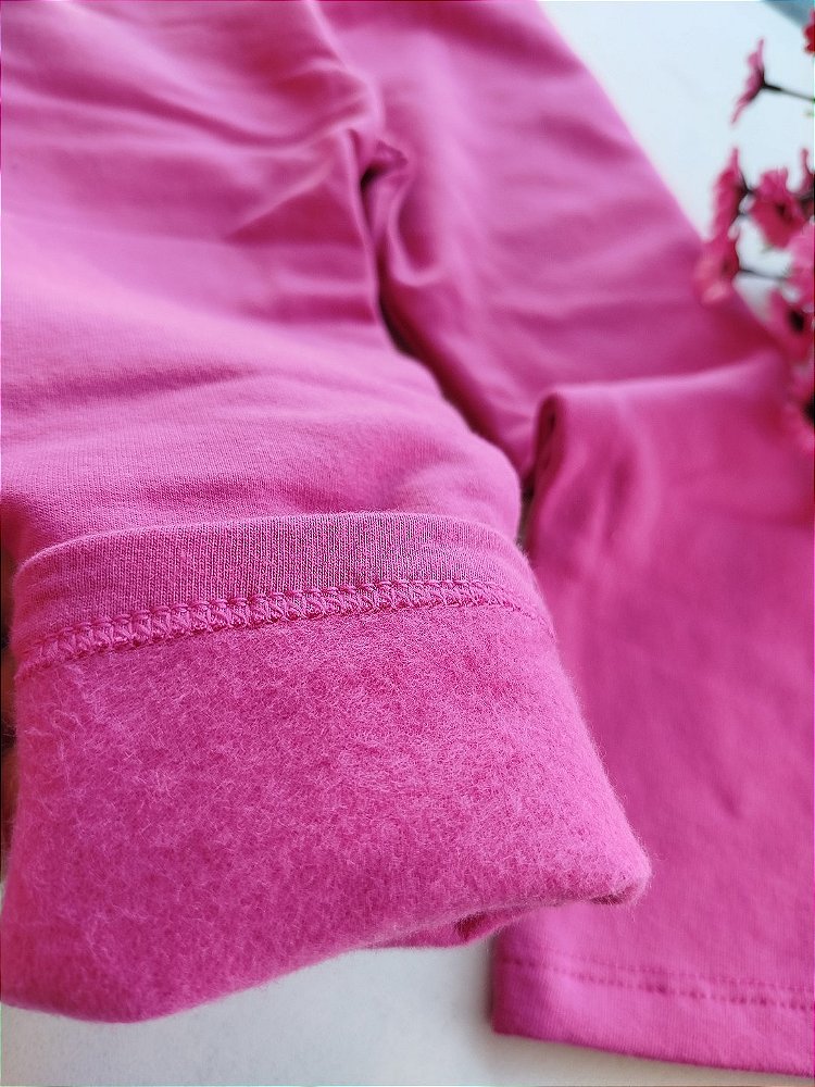 CALCA KIKO E KIKA LEGGING BASICA MOLECOTTON ROSA 12845