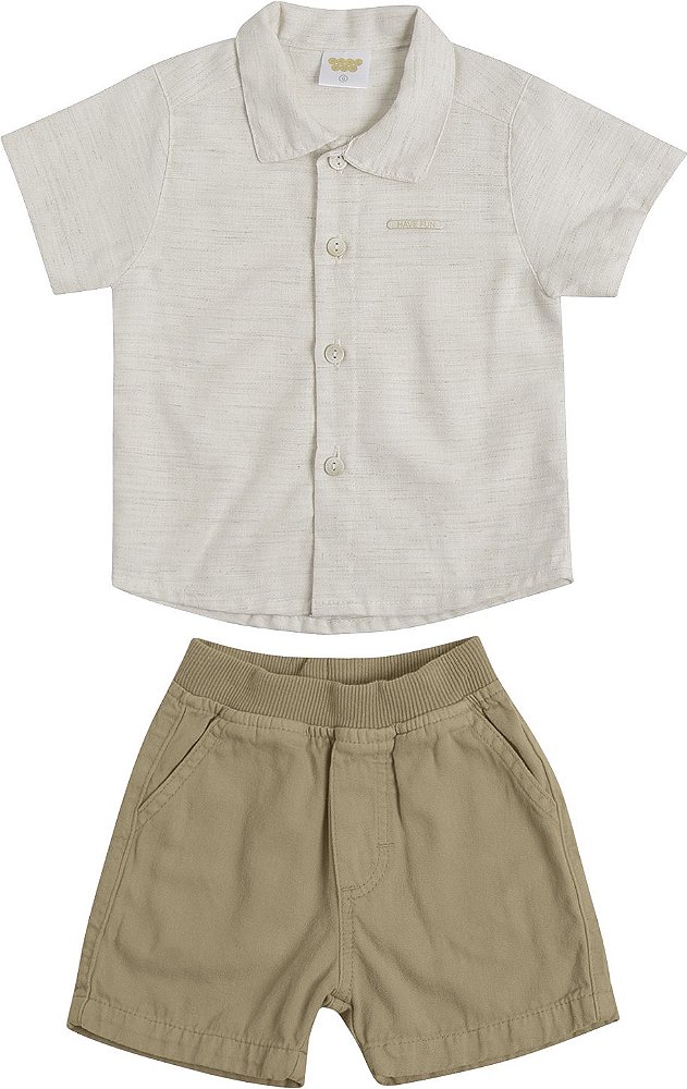CONJUNTO HAVE FUN ESSENCE LINHO/SARJA 30621