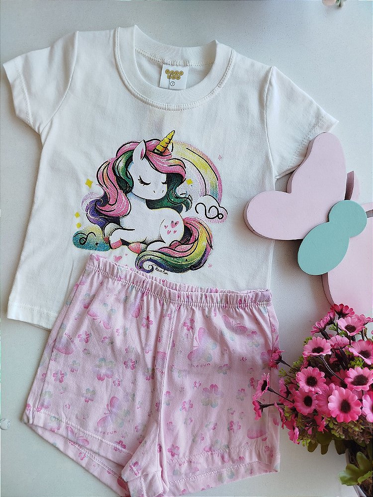 PIJAMA HAVE FUN RAINBOW UNICORN 29808