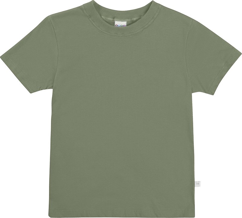 CAMISETA HAVE FUN BASICA MANGA CURTA UNISSEX VERDE ASPARGO 28276