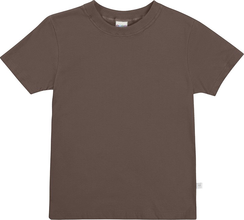 CAMISETA HAVE FUN BASICA MANGA CURTA UNISSEX MARROM 28276