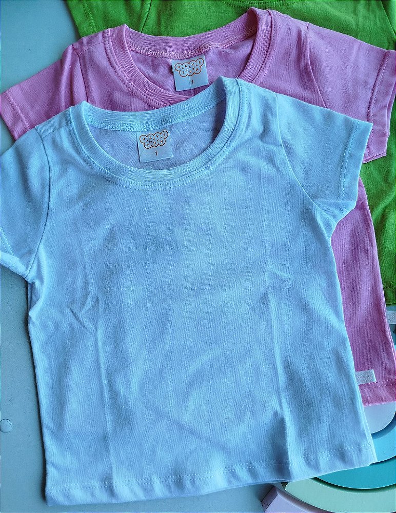 BLUSA HAVE FUN BABY LOOK BASICA BRANCA 28269