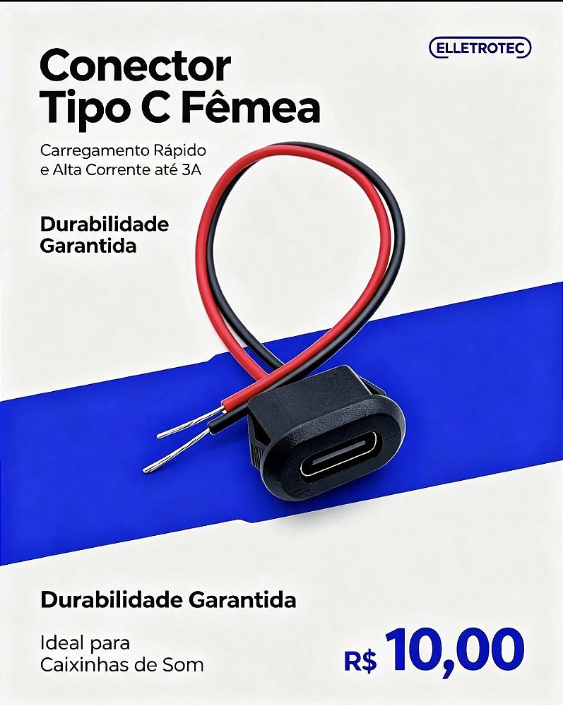 CONECTOR TIPO C FEMEA