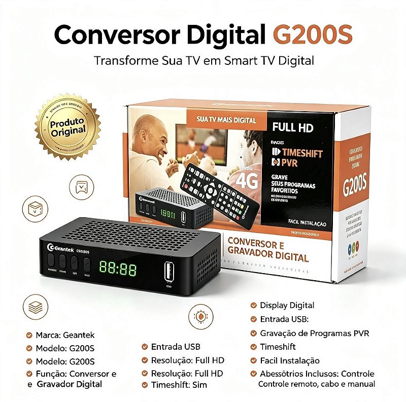 CONVERSOR GREATEK G200S