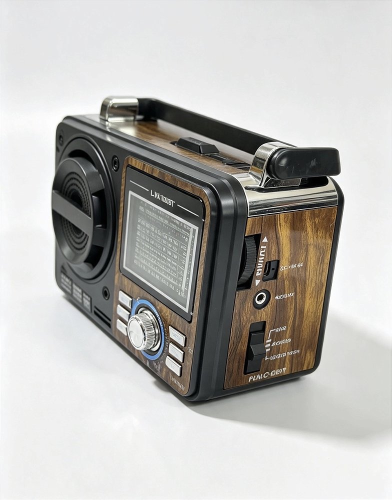 RADIO RETRO AM/FM/USB/AUX REF LX-1088BT 9 BANDAS