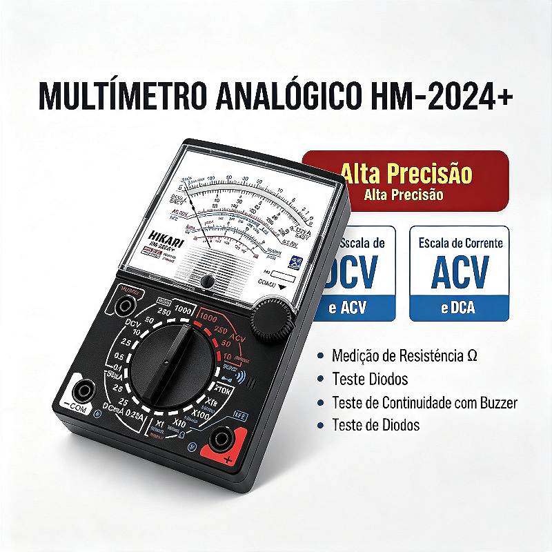 MULTIMETRO ANALOGICO HM-202A+