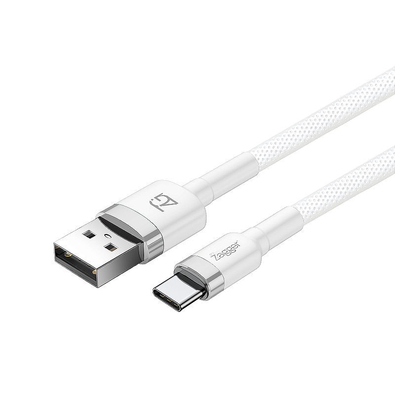 Cabo Zagger Turbo Dash -Usb P/ Type-C 1 Metro
