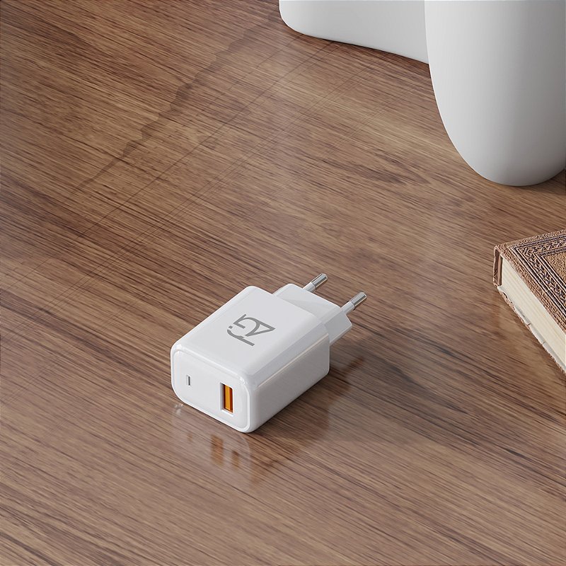 Carregador Power Core Usual - Entrada USB 3.1A