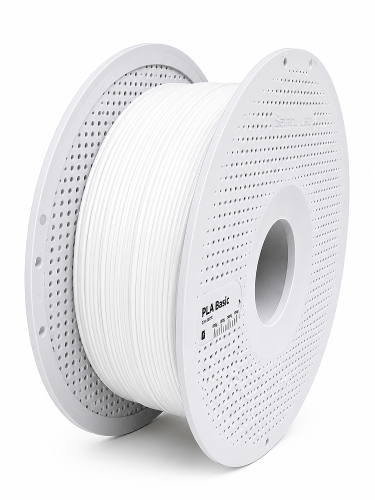FILAMENTO BAMBU LAB PLA BASIC 1KG BRANCO