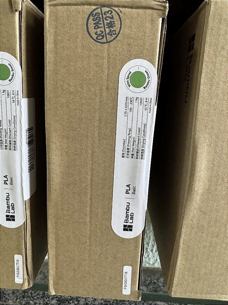 FILAMENTO BAMBU LAB PLA BASIC 1KG VERDE BAMBU