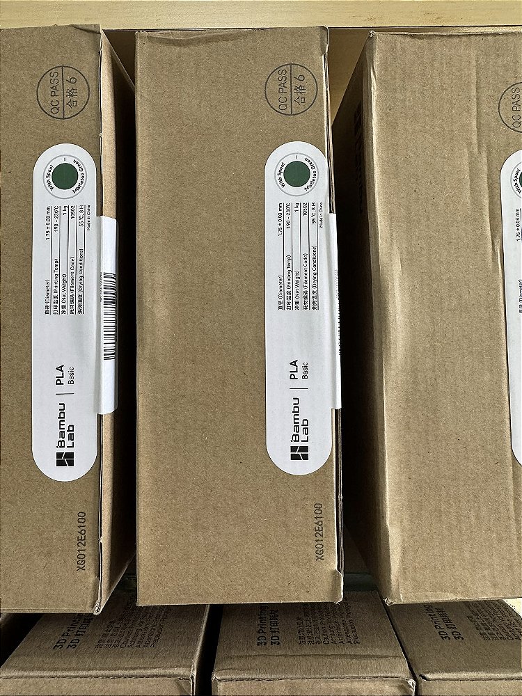 FILAMENTO BAMBU LAB PLA BASIC 1KG VERDE MISTLETOE