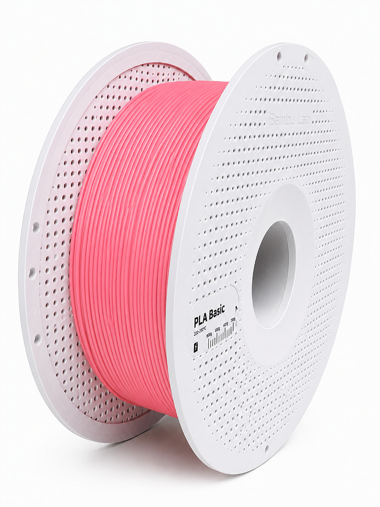 FILAMENTO BAMBU LAB PLA BASIC 1KG ROSA