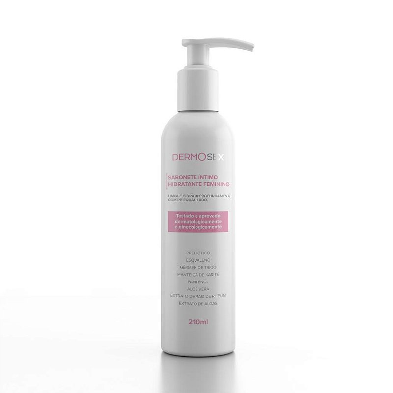 Sabonete Íntimo Hidratante Feminino Dermosex - 210 ml