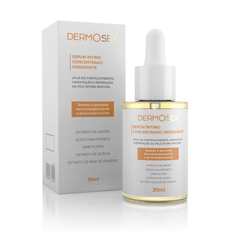 Sérum Íntimo Concentrado Hidratante Dermosex - 30 ml