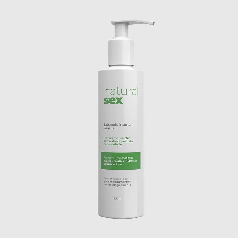 Sabonete Íntimo Líquido Natural Sex - 250 ml