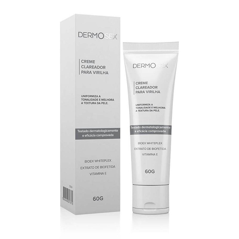 Creme Clareador para Virilha Dermosex