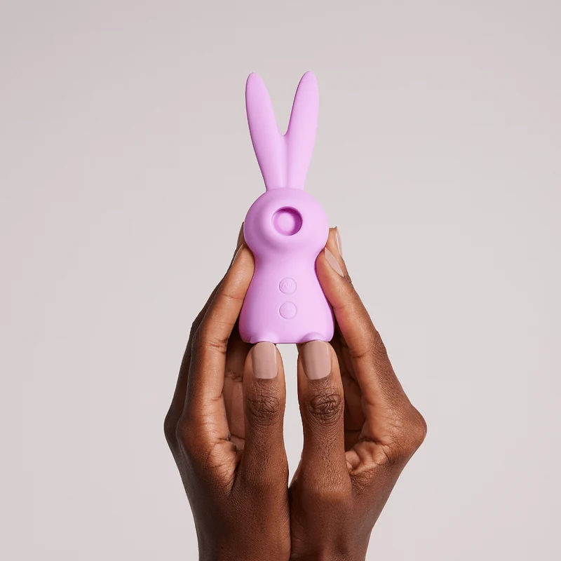 Estimulador clitóris recarregável Magic Rabbit 3 em 1- lilás
