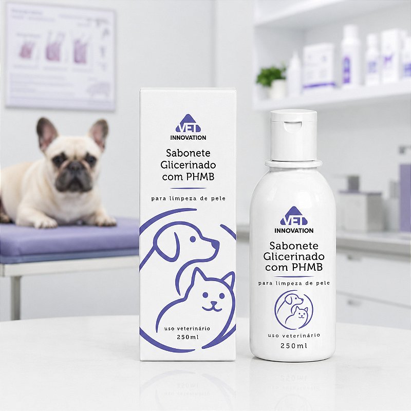 Sabonete Glicerinado com Phmb Pet 250ml com caixa